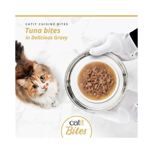 Catit Cuisine Bites konservai katėms su tunu, 75 g