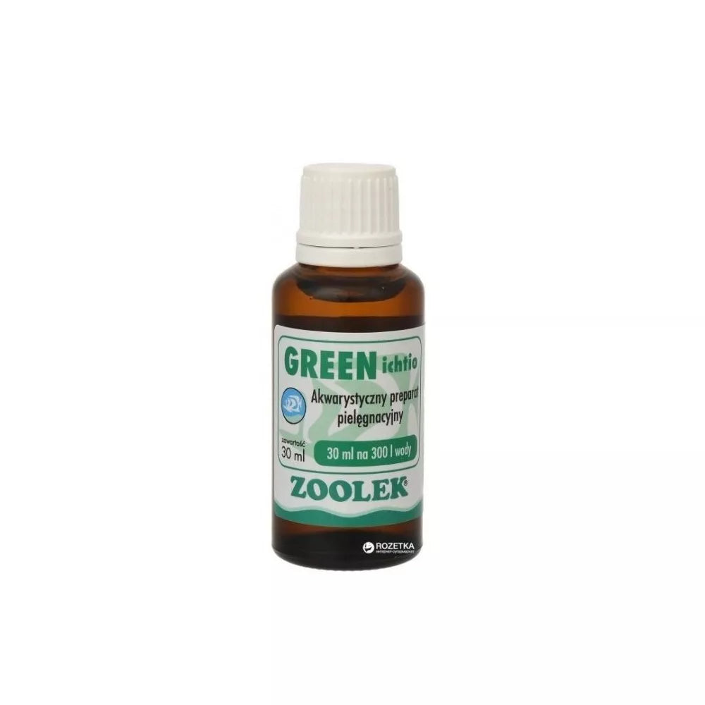Akvariumo priežiūros priemonė Green Ichtio, 30 ml