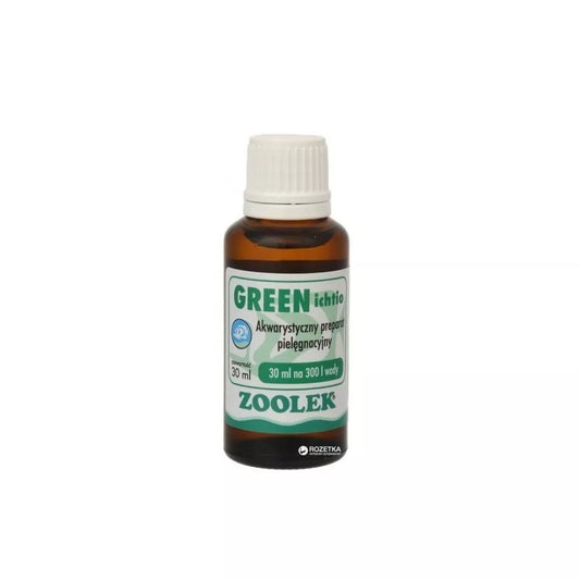 Akvariumo priežiūros priemonė Green Ichtio, 30 ml