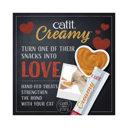 Catit Creamy kreminis skanėstas katėms su tunu, 4x10 g