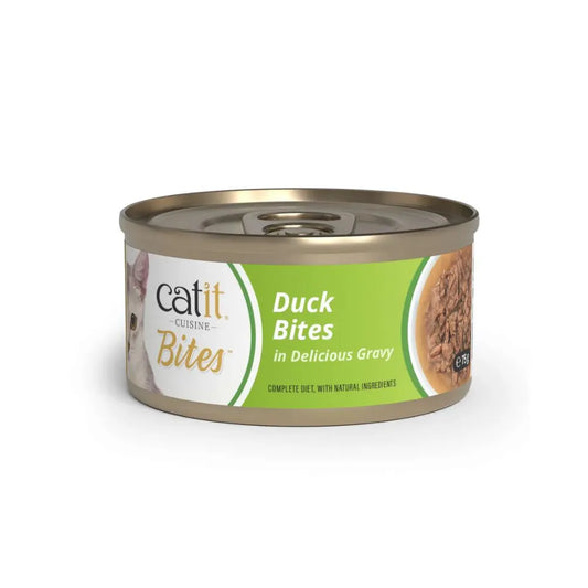 Catit Cuisine Bites konservai katėms su antiena, 75 g