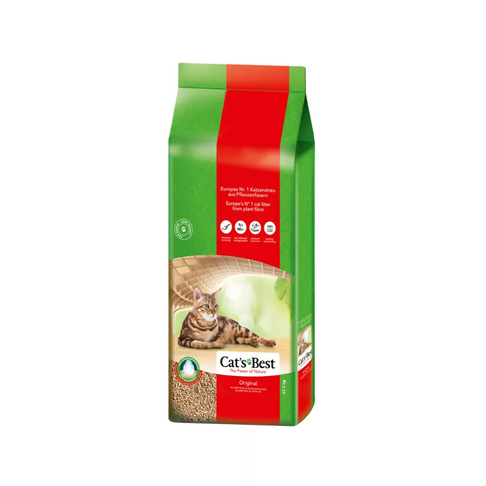 Cat's Best Original kraikas katėms, 20 l (8,6 kg)