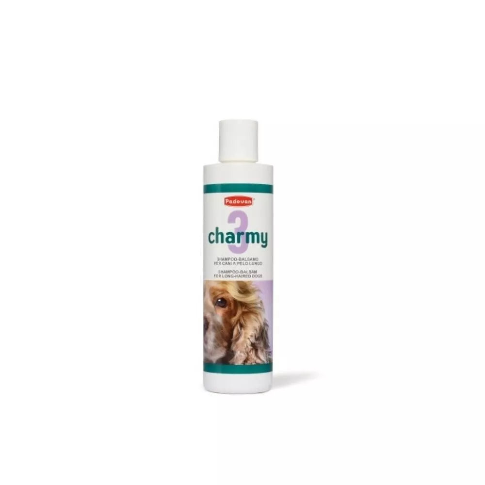 Charmy 3 šampūnas su balzamu ilgaplaukiams šunims 250 ml