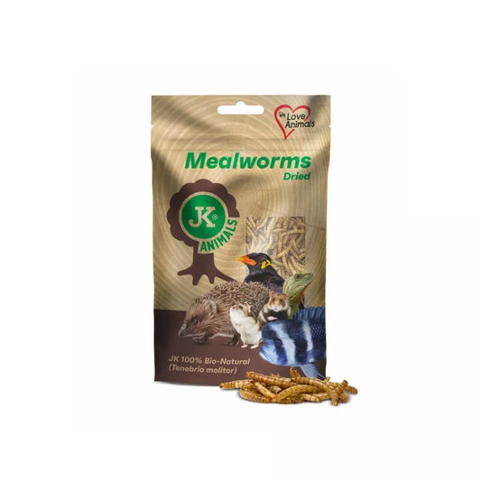 Džiovintos milčių lervos, 500 ml (80 g)