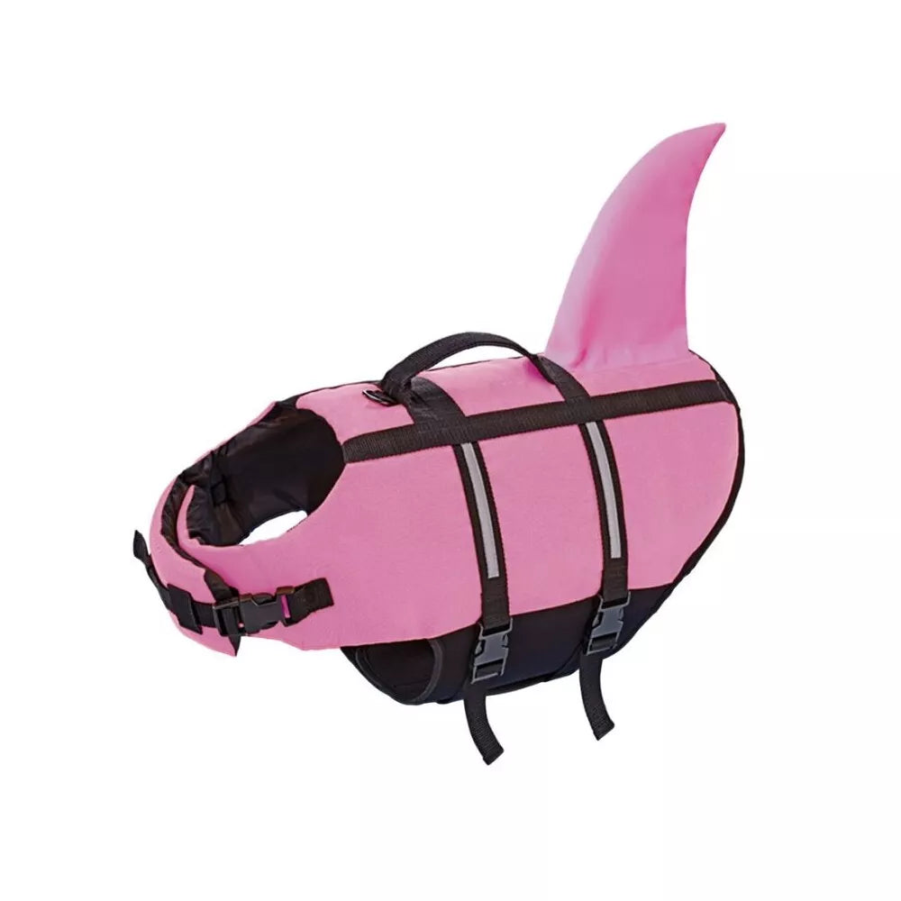 Gelbėjimo liemenė šuniui Sharki M, rožinė, 35 cm