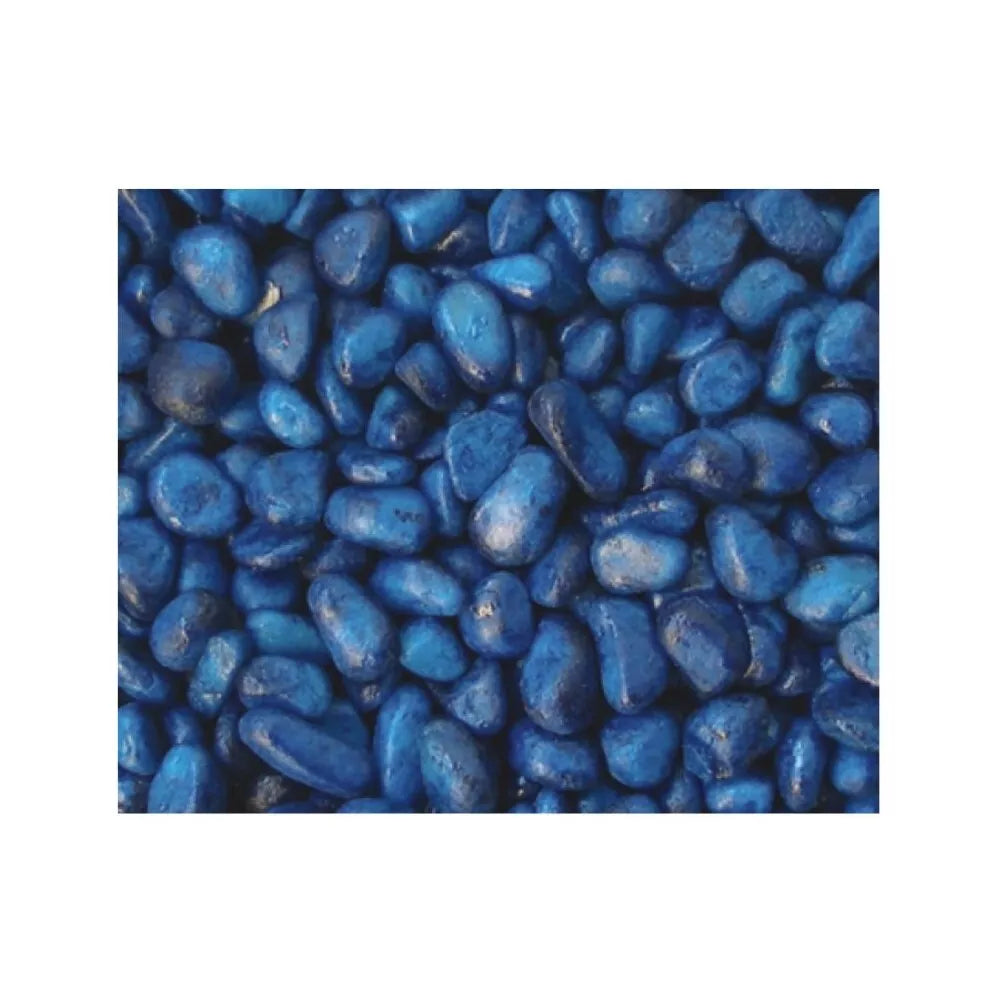 Gruntas akvariumui mėlynas 3-5 mm, 1 kg
