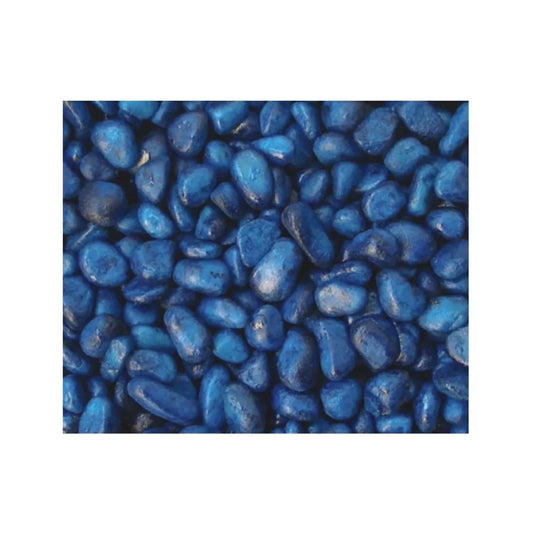Gruntas akvariumui mėlynas 3-5 mm, 1 kg