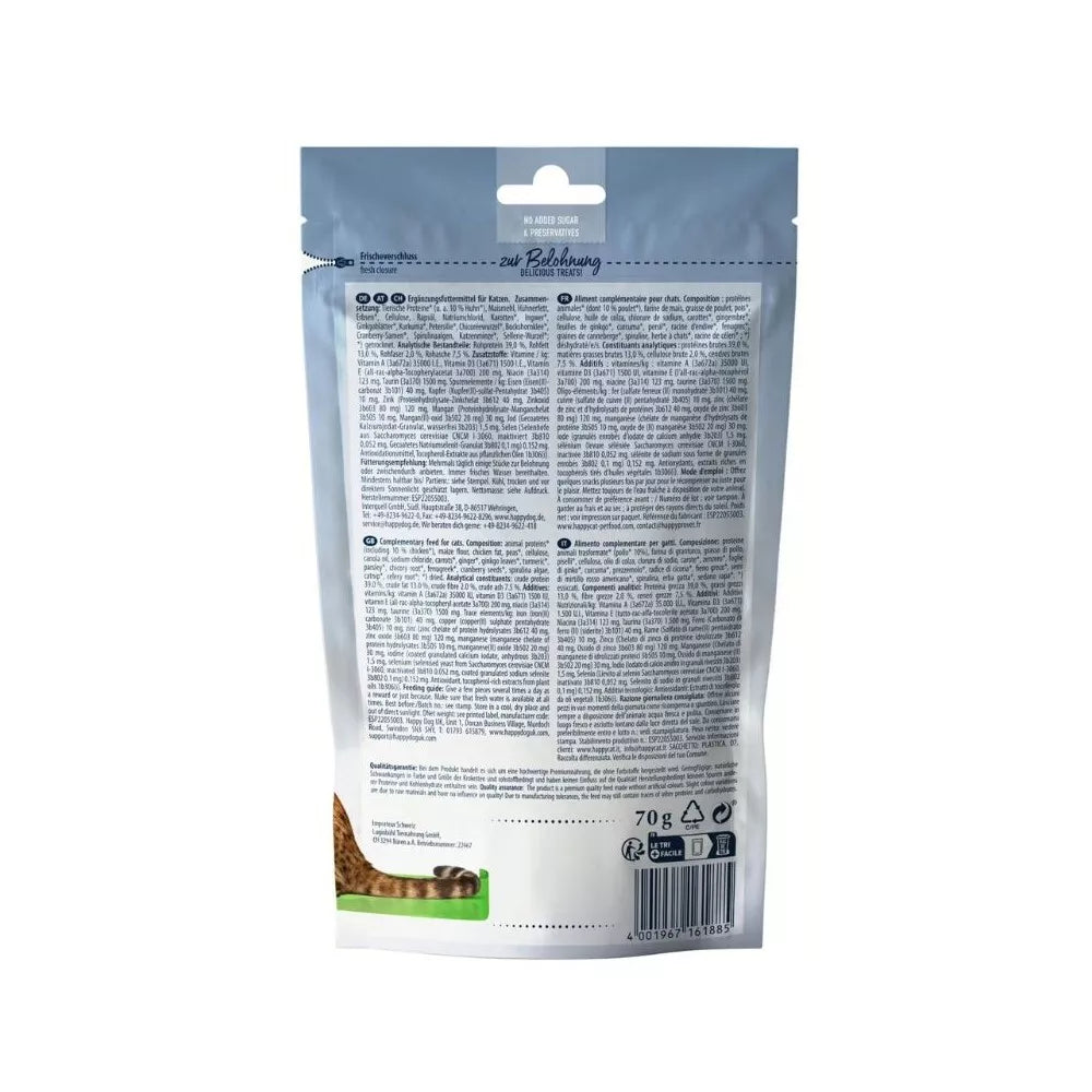Happy Cat skanėstas katėms Crunchy Snack Land Geflugel, 70 g