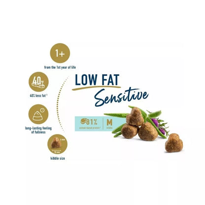 Happy Cat visavertis pašaras suaugusioms linkusioms tukti katėms Sensitive Light, 300 g