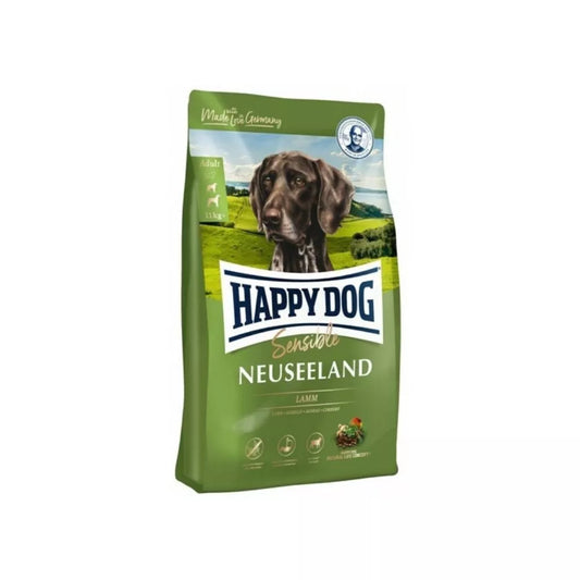 Happy Dog visavertis pašaras suaugusiems šunims su ėriena ir ryžiais Neuseeland 12,5 kg