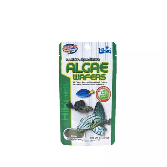 Hikari Algae Wafers visavertis pašaras dugninėms žuvims 40 g
