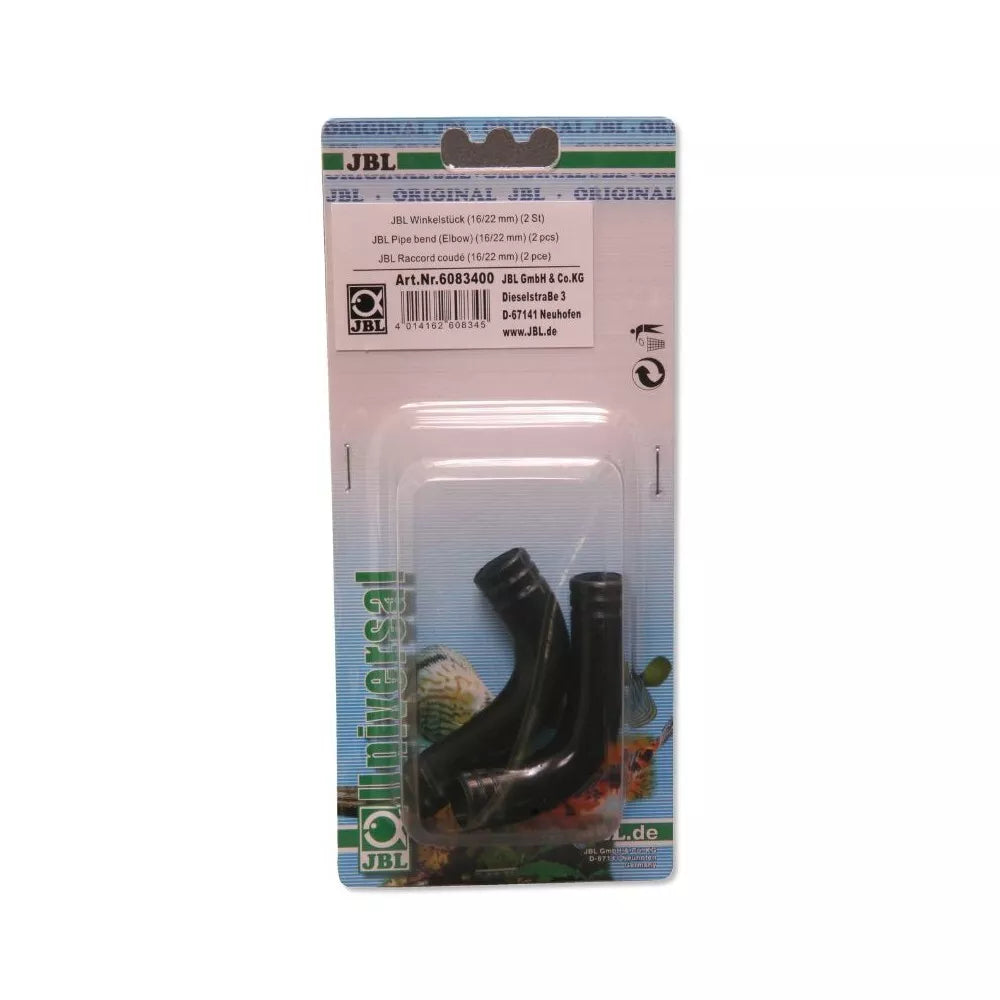 JBL Pipe bend alkūnės žarnų sujungimui 16/22mm, 2 vnt.