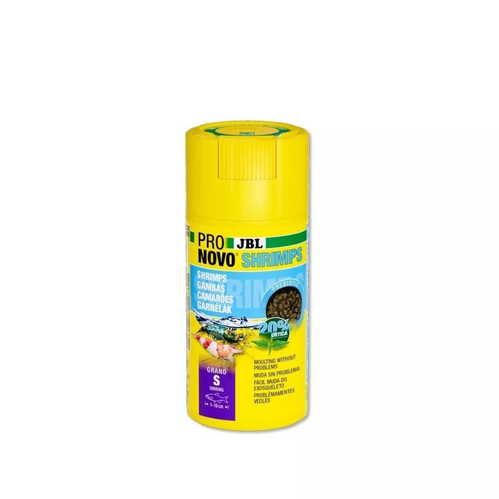 JBL ProNovo Shrimps Grano S pašaras krevetėms 100 ml (click)