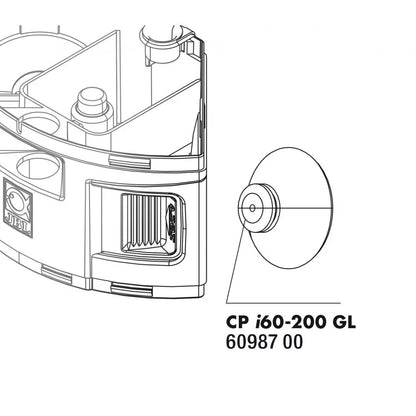 JBL siurbtukai vidiniams filtrams CristalProfi i60-i200, 2 vnt.