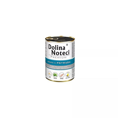 Konservai šunims su upėtakiu Dolina Noteci Premium 400 g