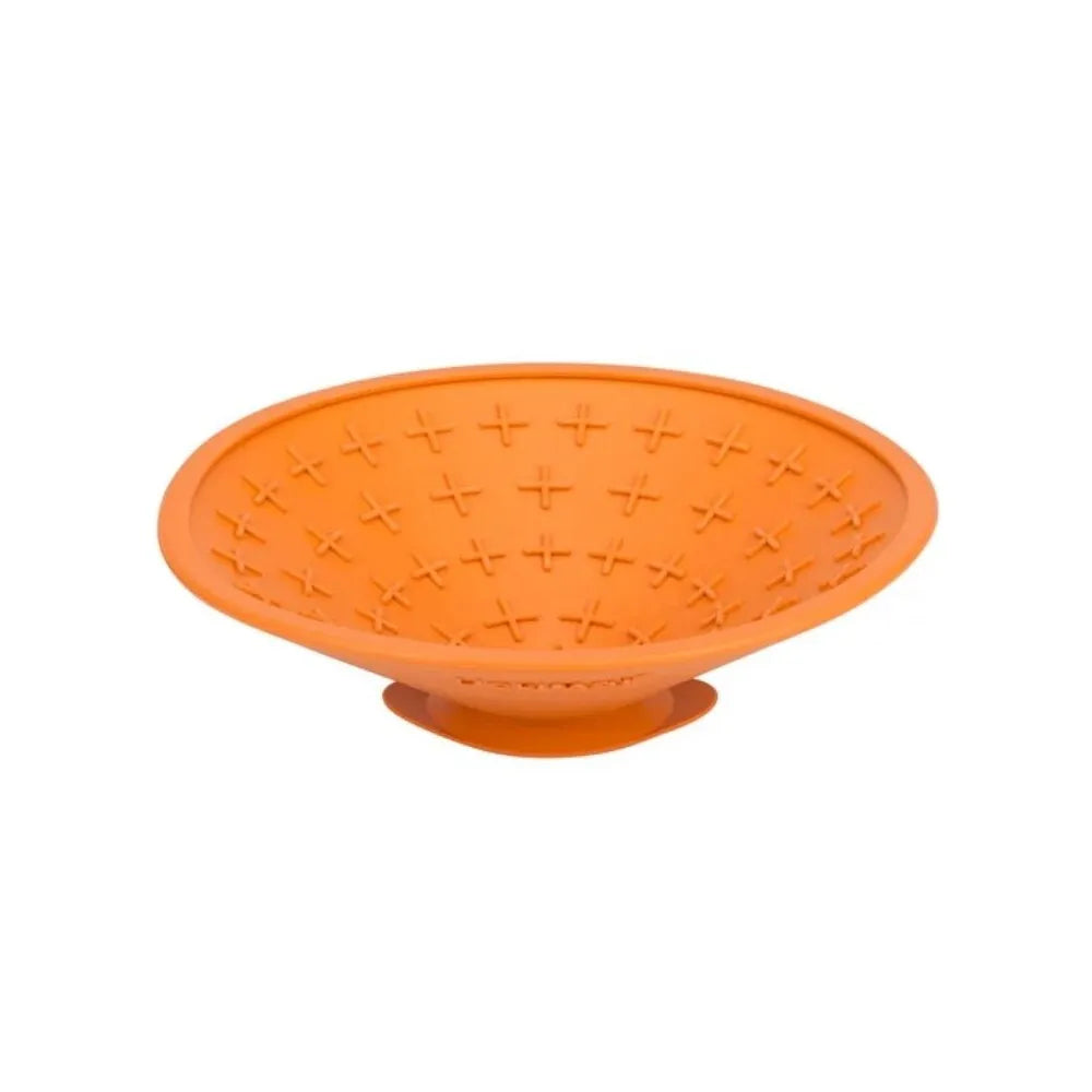 Laižymo kilimėlis LickiMat Dog Splash, oranžinis