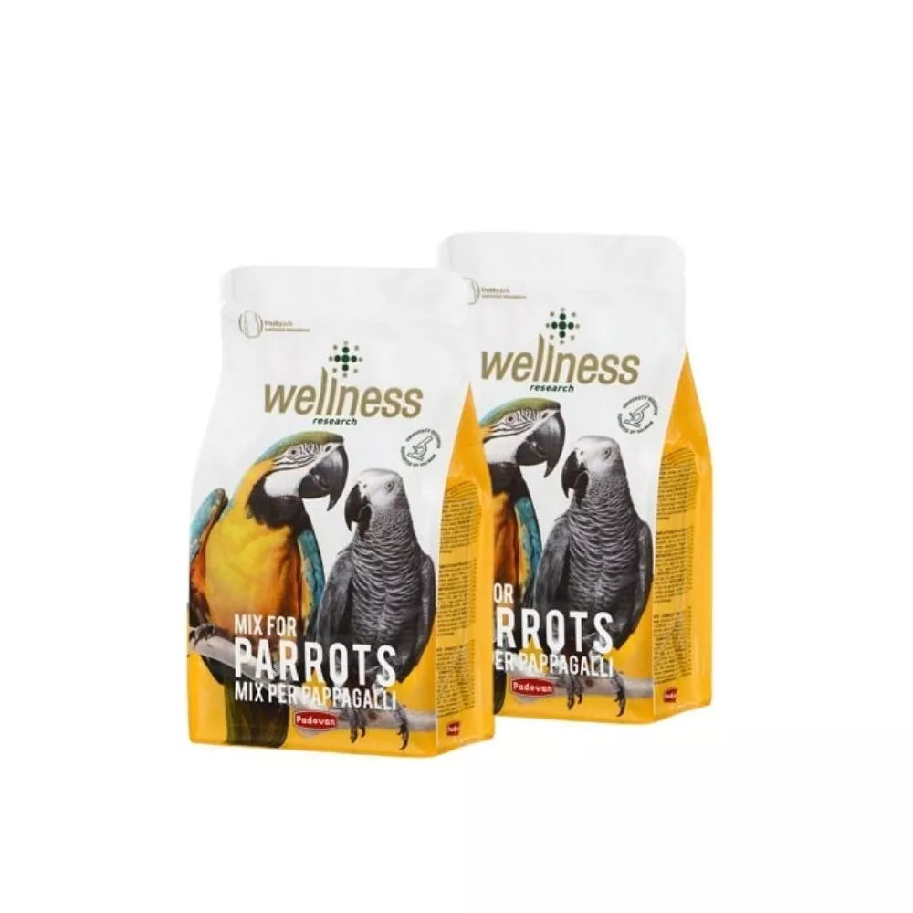 Lesalas didžiosioms papūgoms Wellness Pappagalli 2x750 g