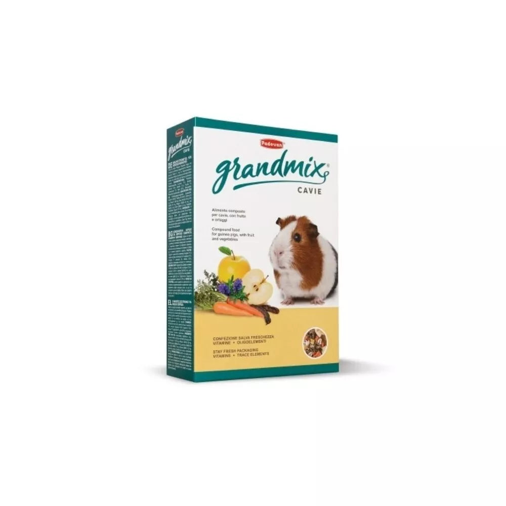 Maistas jūrų kiaulytėms, šinšiloms ir degu GrandMix, 850 g