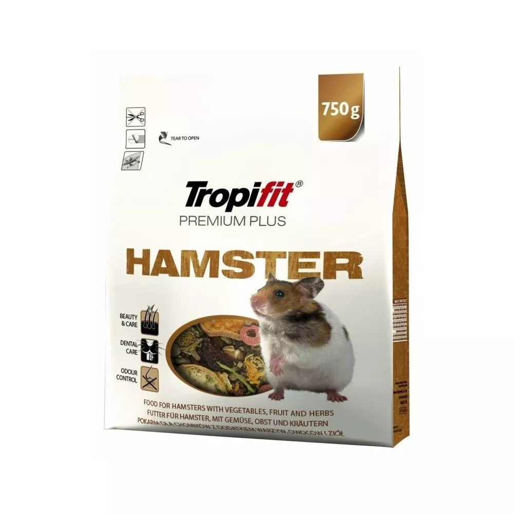 Maistas žiurkėnams Tropifit Premium Plus Hamster 750 g