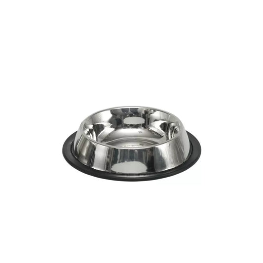 Metalinis dubenėlis su guma 19 cm, 0,45 l