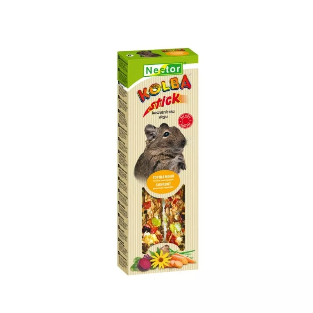 Nestor skanėstai degu graužikams su topinambais, žolių sėklomis ir daržovėmis, 2 vnt.