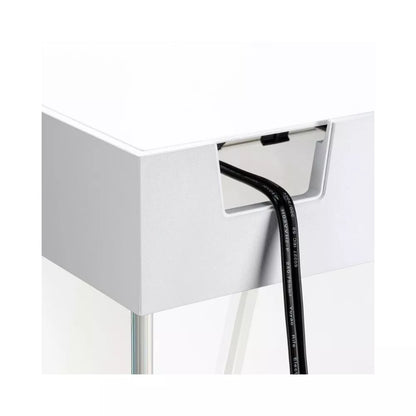 Opti Set 130 akvariumas stačiakampis, baltas, 61x41x56 cm, 130 l