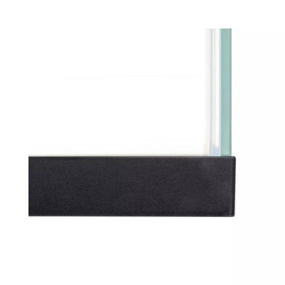 Opti Set 130 akvariumas stačiakampis, juodas, 61x41x56 cm, 130 l