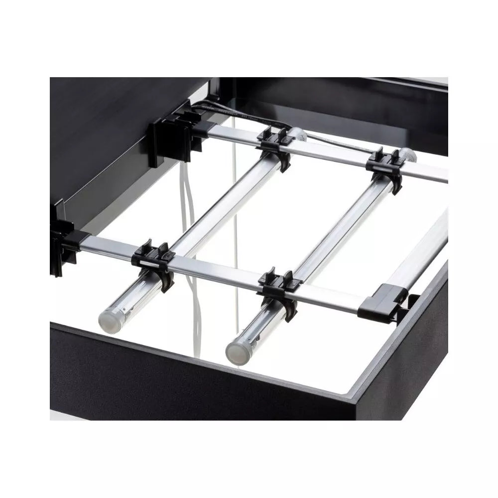 Opti Set 130 akvariumas stačiakampis, juodas, 61x41x56 cm, 130 l