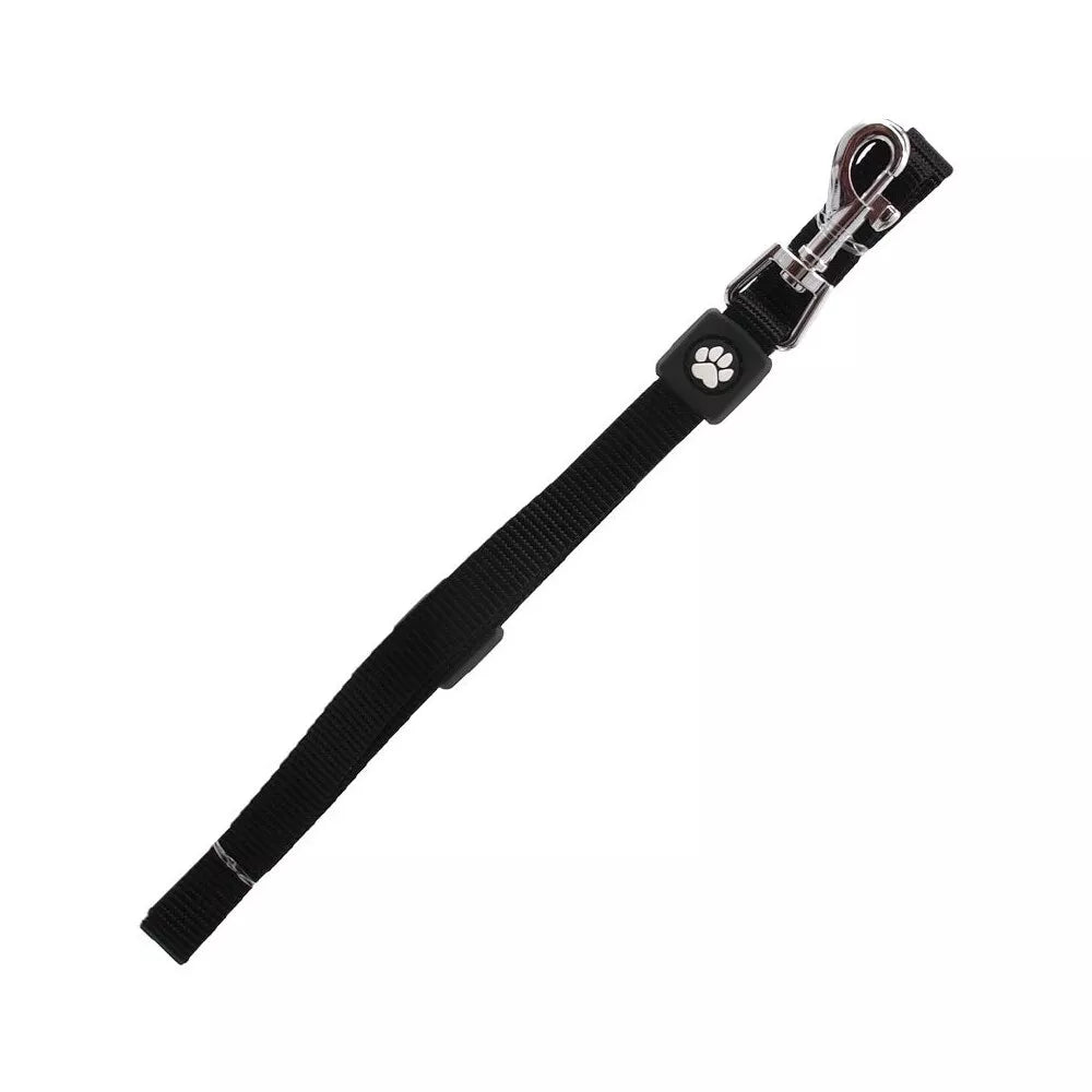 Pavadėlis šunims Active Dog Premium S, 1,5x120 cm, juodas