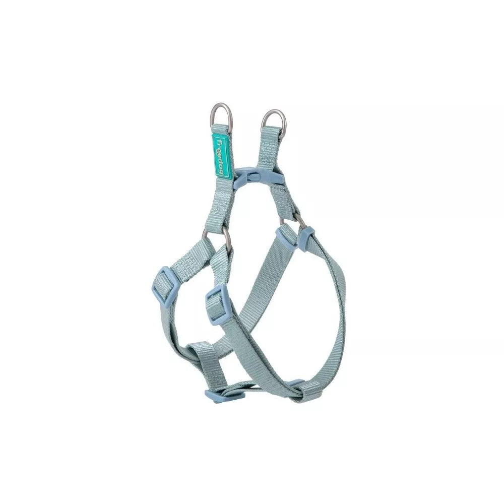 Petnešos Basic Nylon A-Type, žydros, 15 mm x 30-50 cm