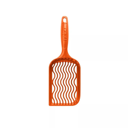 Plastikinis kačių kraiko semtuvėlis Noba Scoop, oranžinis
