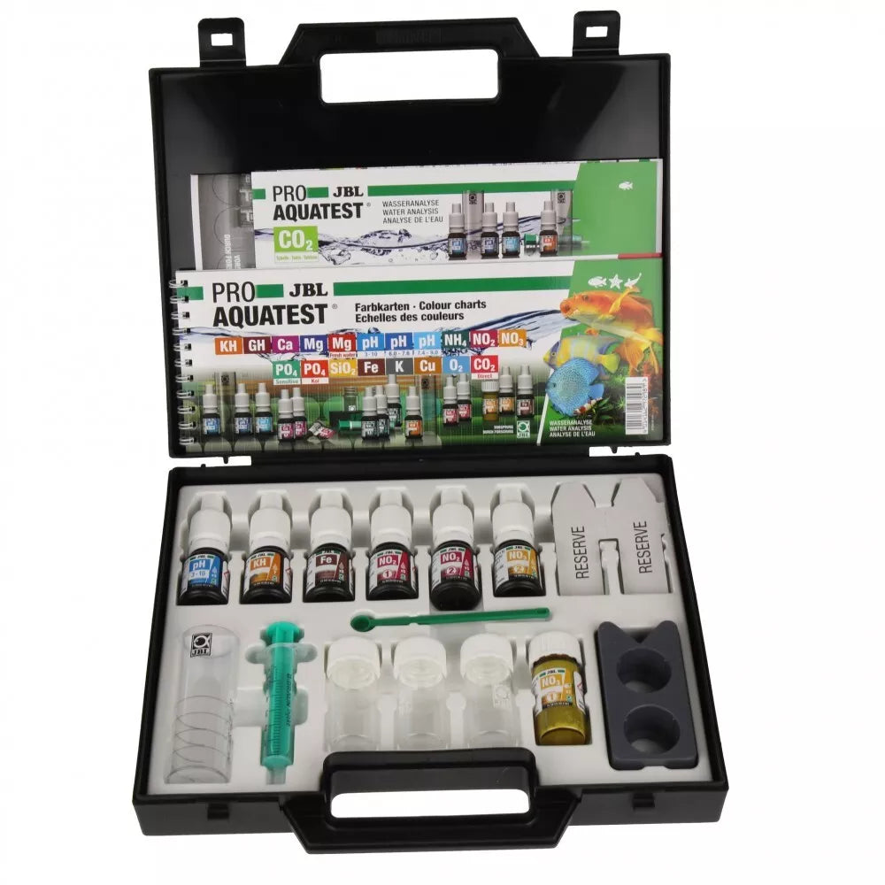 ProAquaTest Combi Set plus Fe akvariumo vandens testų rinkinys