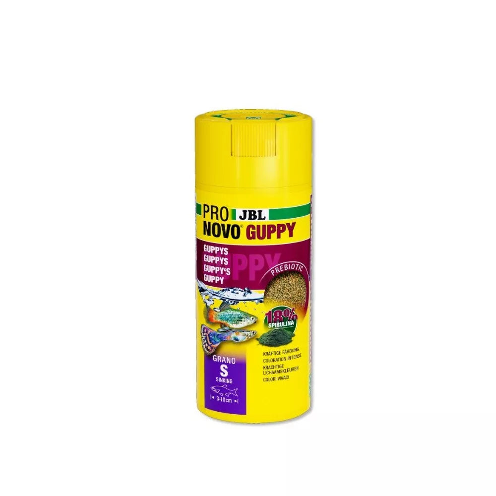 ProNovo Guppy Grano S pašaras gupijoms 250 ml