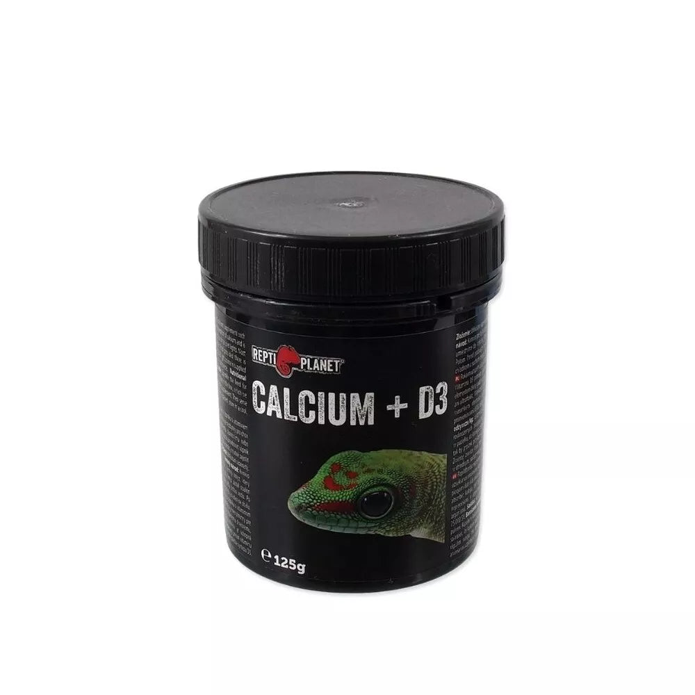 Repti Planet pašaro papildas ropliams kalcis + vitaminas D3, 125 g
