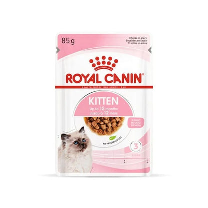 Royal Canin FHN Kitten Instinctive konservuotas maistas kačiukams su padažu 85 g