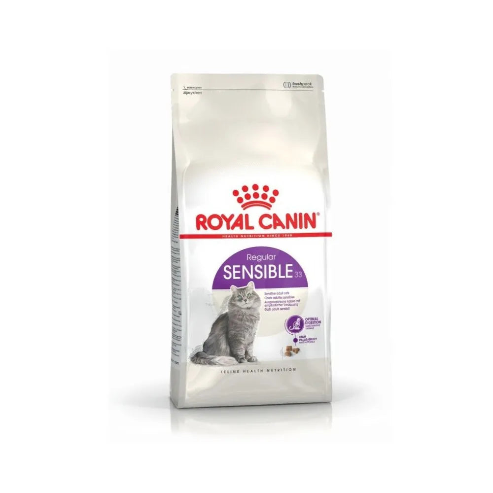 Royal Canin FHN Regular Sensible 33 maistas jautrią virškinimo sistemą turinčioms katėms 0,4 kg