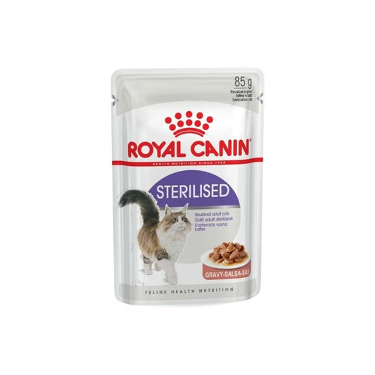 Royal Canin FHN Sterilised in Gravy konservuotas pašaras sterilizuotoms katėms 85 g