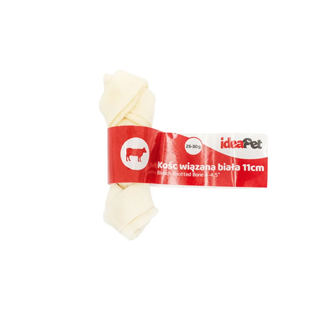 Skanėstas šunims galvijų odos mazgas, 11 cm