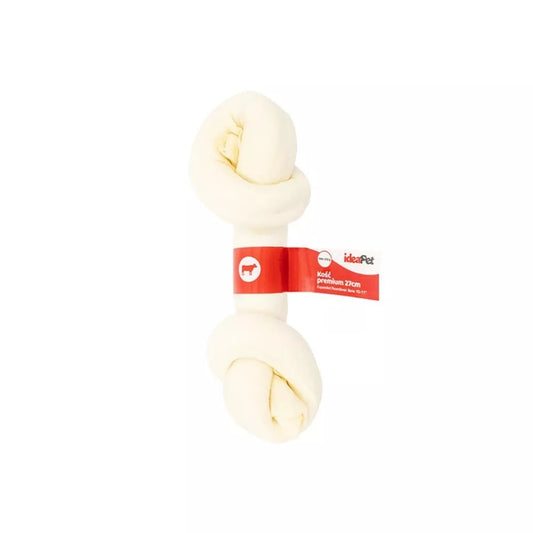 Skanėstas šunims galvijų odos mazgas, 27 cm