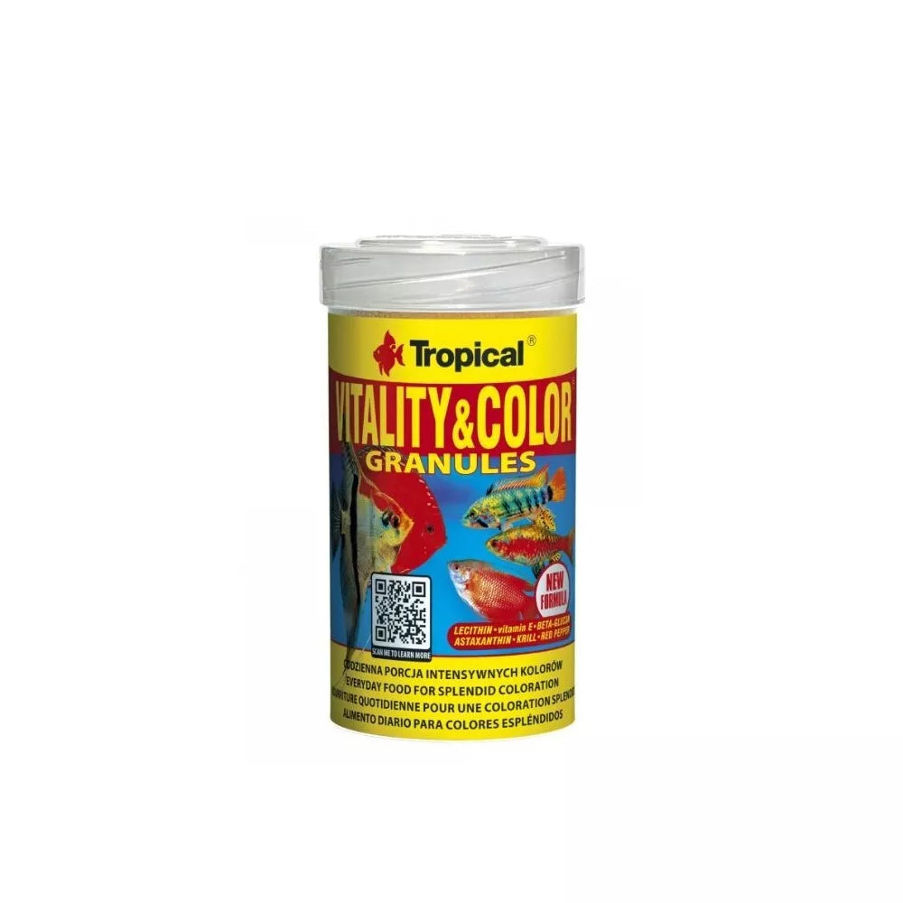 Tropical Vitality&Color Granules pašaras žuvims 100 ml