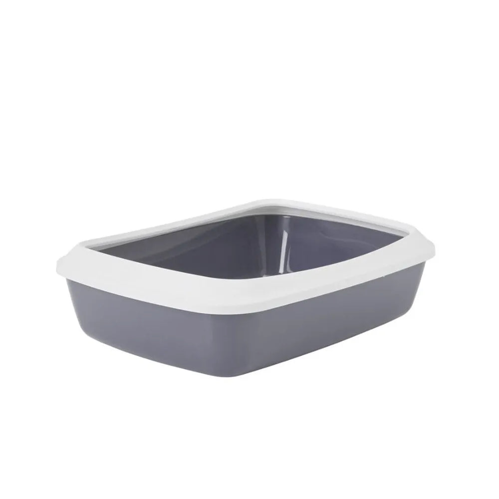 *Tualetas katėms Iriz, 50x36,5x11,5 cm, pilkas