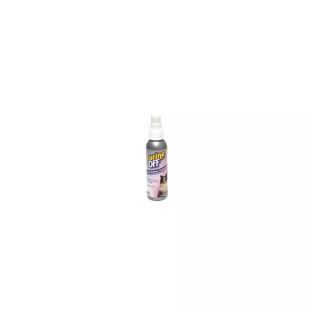 Urine Off Cat & Kitten Formula valymo priemonė kačių šlapimui šalint, 118 ml