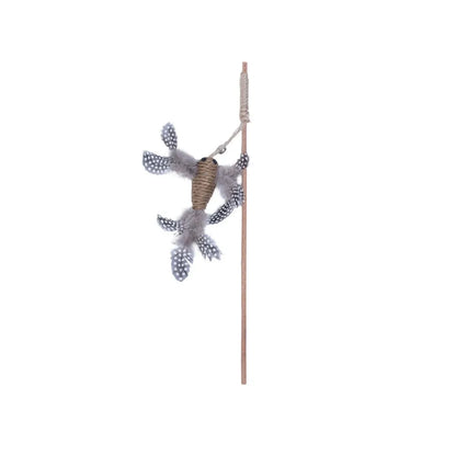 Žaislas katėms meškerė, 40 cm