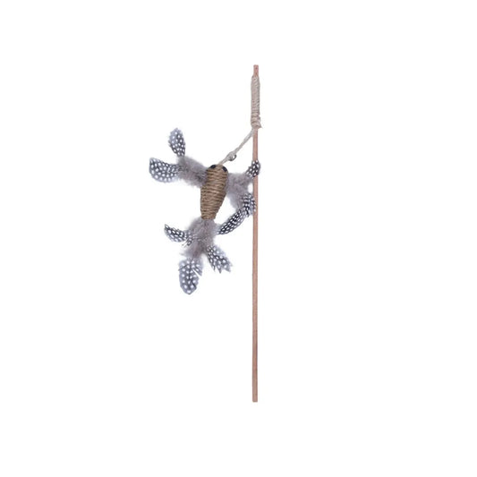 Žaislas katėms meškerė, 40 cm