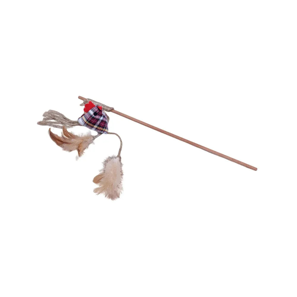 Žaislas katėms meškerė, 40 cm
