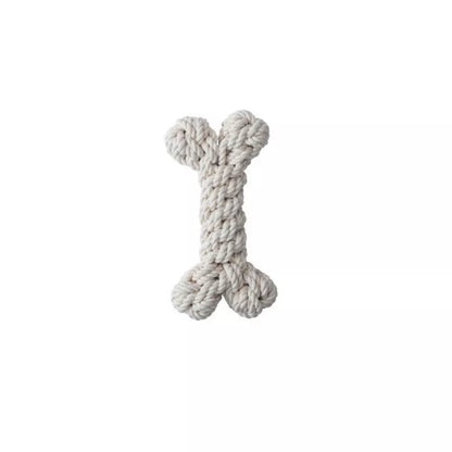 Žaislas šunims iš natūralios virvės, kaulas, L, 23 cm