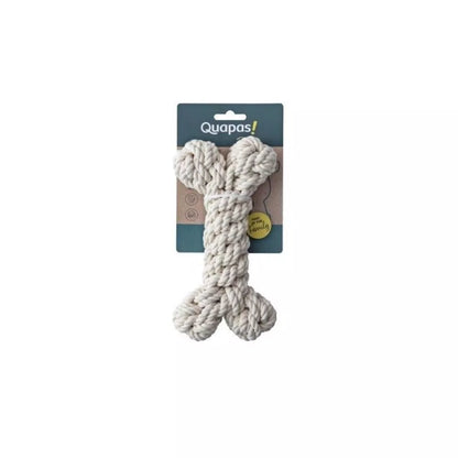 Žaislas šunims iš natūralios virvės, kaulas, L, 23 cm