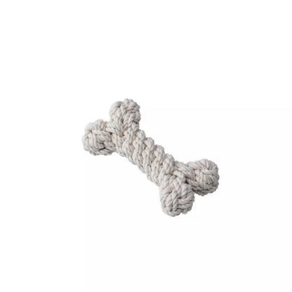 Žaislas šunims iš natūralios virvės, kaulas, L, 23 cm
