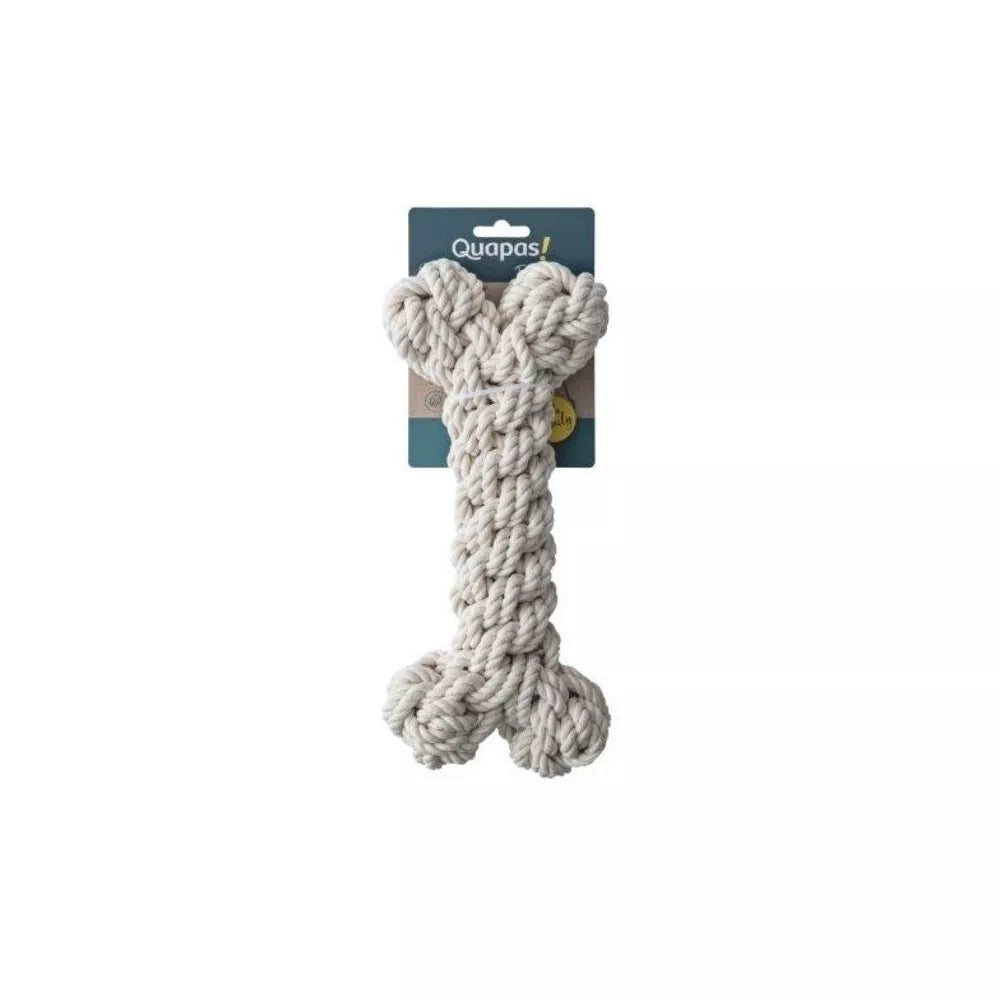 Žaislas šunims iš natūralios virvės, kaulas, XXL, 40 cm
