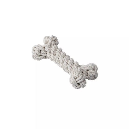 Žaislas šunims iš natūralios virvės, kaulas, XXL, 40 cm